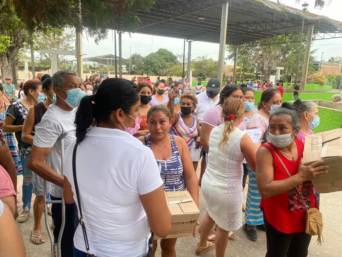 DIF reactiva entrega de apoyo alimentario en La Unión
