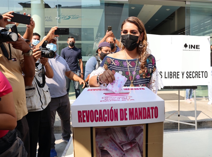 “Por la democracia” su participación en la Revocación de Mandado: ESP