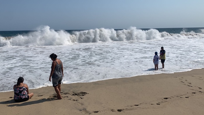 NUEVO EVENTO DE MAR DE FONDO EN LAS COSTAS DE GUERRERO
