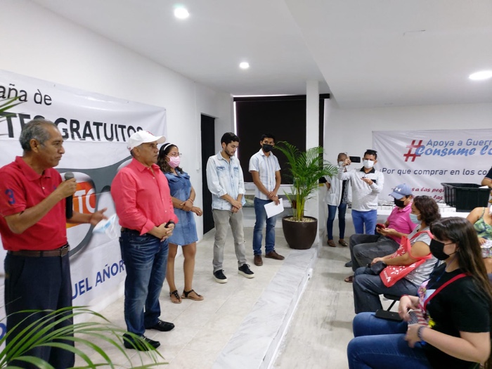 Lleva el Senador Manuel Añorve la brigada de lentes gratuitos en Acapulco