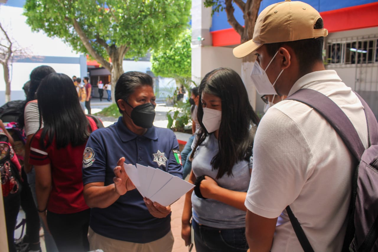 Mantiene la SSP Guerrero sus acciones de capacitación en prevención del acoso en vía pública