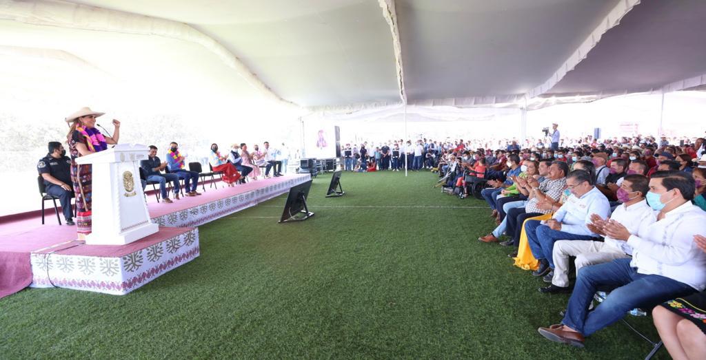Consolida Evelyn Salgado el desarrollo integral y la transformación de La Sierra de Guerrero