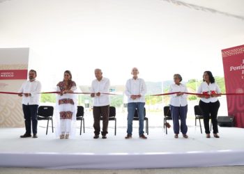Inauguran el presidente Andrés Manuel López Obrador y la gobernadora Evelyn Salgado la primera etapa del Libramiento Poniente de Acapulco