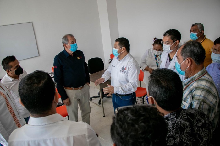 Se reactivaron los trabajos de rehabilitación del Hospital de Petatlán
