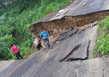 Se corta carretera El Ticuí-Corrral Falso