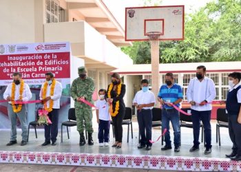 Gobernadora inaugura espacios educativos en Chilpancingo por 3.7 millones de pesos
