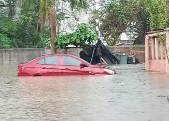 Fue una lluvia local no predecible, la registrada este miércoles