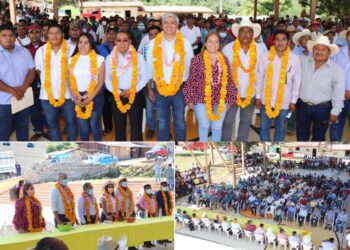 VAN DIPUTADOS A CAXITEPEC PARA ESCUCHAR APOBLADORES QUE QUIEREN SER NUEVO MUNICIPIO