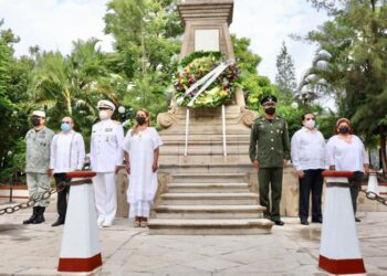 Conmemora Evelyn Salgado 240 Aniversario del Natalicio del General Vicente Guerrero en Tixtla