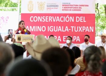 Inicia obra de pavimentación del camino a la Laguna de Tuxpan de Iguala