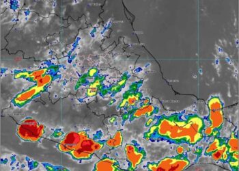 Lluvias fuertes en las próximas horas en Guerrero