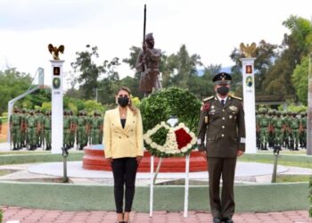 Reconoce Evelyn Salgado a las fuerzas armadas su compromiso, lealtad y solidaridad con el pueblo de Guerrero
