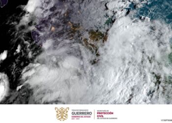 TORMENTA TROPICAL LESTER SIGUE SU TRAYECTO HACIA LAS COSTAS DE GUERRERO