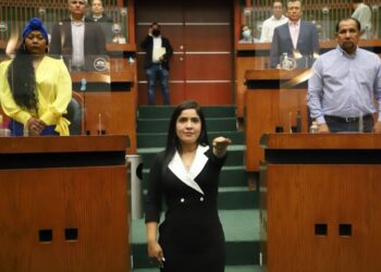 YOLOCZIN DOMÍNGUEZ SERNA PRESIDENTA DE LA JUCOPO