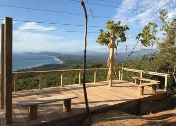 Por rehabilitación cierran un mirador en ciclopista de montaña Ixtapa