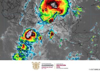 Alerta SPCGRO por pronóstico de lluvias fuertes para los próximos días