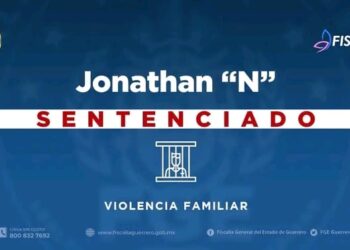 FISCALÍA DE GUERRERO LOGRA SENTENCIA CONDENATORIA CONTRA MASCULINO POR VIOLENCIA FAMILIAR EN ZIHUATANEJO