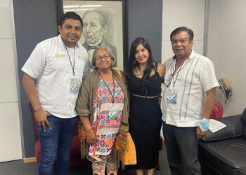 Comité de secundaria José Martí gestiona predio ante Congreso local