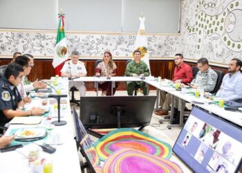Coordina Evelyn Salgado y con autoridades de la Mesa de Seguridad operativos en Bahía de Acapulco y zonas prioritarias de Guerrero
