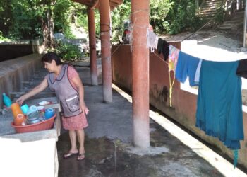 Lavadero comunitario del Barril I, vital para familias