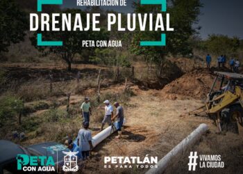 Dirección de Agua Potable restablece el servicio de drenaje en la colonia Las Palmas