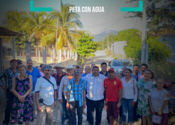 Gobierno de Petatlán arranca ampliación de agua potable en ampliación Los Pinos