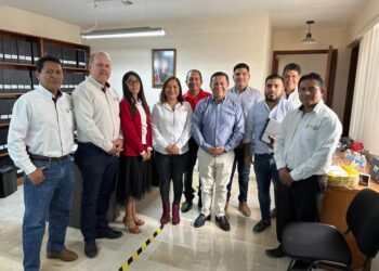 ALCALDE DE PETATLÁN, GESTIONA CON CAPASEG LA REPARACIÓN DEL SISTEMA DE DISTRIBUCIÓN DE AGUA