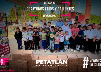GOBIERNO MUNICIPAL DE PETATLÁN ARRANCA LA ENTREGA DE DESAYUNOS FRIOS Y CALIENTES EN INSTITUCIONES EDUCATIVAS