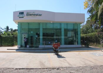 Asaltan Banco Bienestar de San José Ixtapa