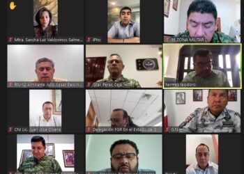 Encabeza Evelyn Salgado la sesión de la Mesa de Coordinación para la Construcción de la Paz