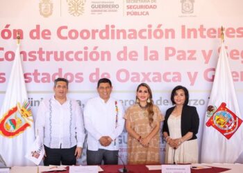 Guerrero y Oaxaca suman esfuerzos en materia de seguridad y bienestar para sus pueblos