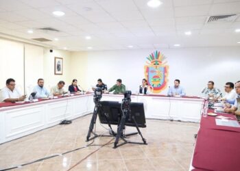 Encabeza la gobernadora Evelyn Salgado Pineda la reunión de la Mesa de Coordinación para la Construcción de la Paz