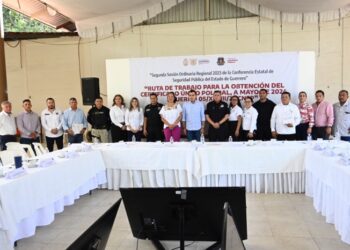 REALIZA LA SSP GUERRERO LA CONFERENCIA ESTATAL DE SEGURIDAD PÚBLICA CON AUTORIDADES DE LA COSTA GRANDE