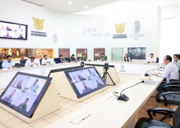 Acuerdan acciones de seguridad y prevención ante el próximo fin de semana largo, en sesión de la Mesa de Coordinación encabezada por Evelyn Salgado