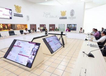 Revisa Evelyn Salgado con Mesa de Coordinación resultados de operativos de la estrategia de seguridad en Guerrero