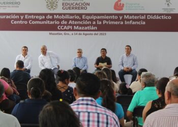 Inauguran “Centro Comunitario de Atención a la Primera Infancia” (CCAPI), en la comunidad de Mazatlán