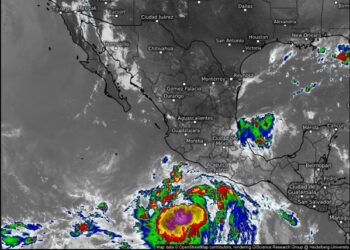 SE FORMÓ LA TORMENTA TROPICAL HILARY A 590 KILÓMETROS AL SUR DE ZIHUATANEJO