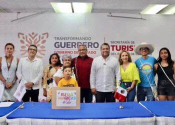 Firma convenio Sectur Guerrero y ayuntamiento de Tixtla como parte del programa Rutas Mágicas de Color
