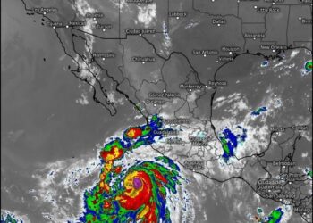 “Hilary” se intensificó a huracán categoría 1 en la escala Saffir-Simpson