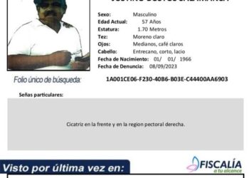Reportan desaparición de un hombre originario de La Unión