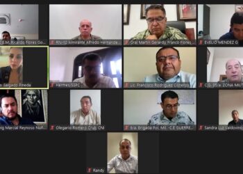 Sesiona con la Mesa de Coordinación para delinear estrategias y reforzar seguridad en Guerrero