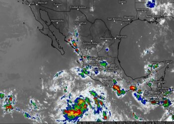 Se formó la depresión tropical Once-E al Sur-Suroeste de Zihuatanejo