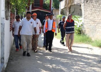 Inspecciona SGIRPCGro zonas vulnerables a inundaciones en la zona conurbada de Acapulco