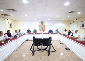 Insta Evelyn Salgado desde la Mesa de Coordinación intensificar operativos y reforzar la seguridad en Guerrero