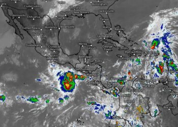 Se pronostican lluvias fuertes en Guerrero por desprendimientos nubosos de zona de baja presión