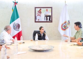 Se reúnen Evelyn Salgado y directivos del Abierto Mexicano de Tenis