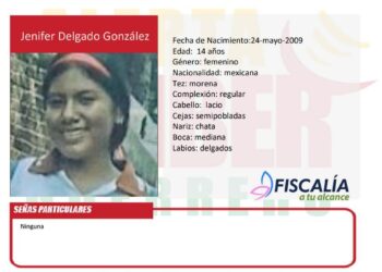 Emiten a alerta Amber por adolescente de La Unión