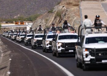 Mega operativo de seguridad en carreteras de Guerrero