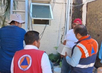 Trabaja Protección Civil y CIRES en el restablecimiento del Sistema de Alerta Sísmica en Acapulco