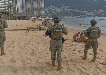 La Secretaría de Marina-Armada de México pone en marcha operación Playas seguras-Acapulco en el estado de Guerrero